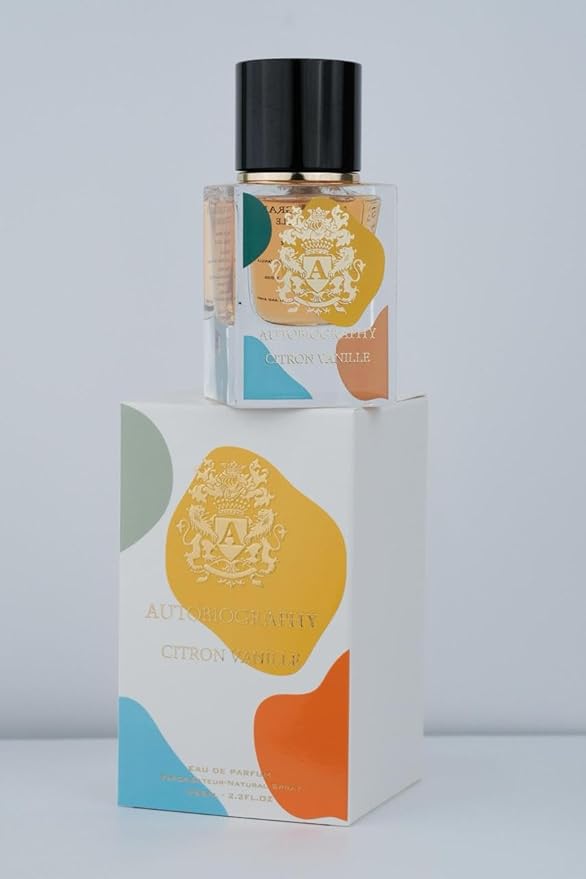 Paris Corner Autobiography Mens Eau de Parfum Fragrance Scent for Him 2 Fl Oz PERFUMES (CITRONE VANILLE - AUTOBIOGRAPHY)