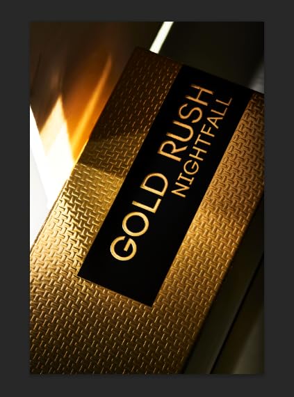 Paris Hilton Gold Rush Nightfall Eau de Toilette Men's Cologne, 3.4 Fl Oz