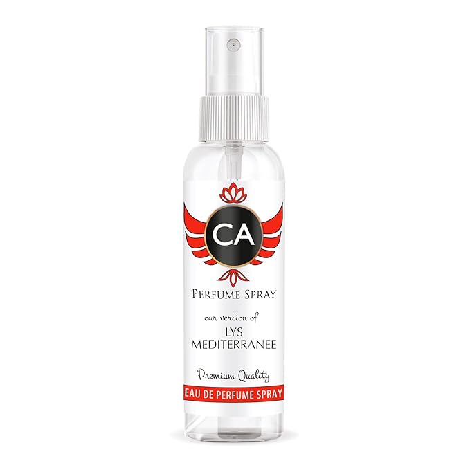 CA Perfume Eco Refill Impression of Lys Mediterranee for Unisex Floral Long Lasting Fragrance Eau De Parfum 2 Fl Oz 60ml