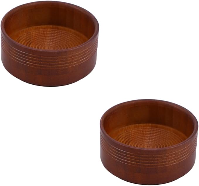 Angoily 2pcs Men's Shaving Soap Bowl Large Shaving Mug Foam Cup Tool Smooth Surface