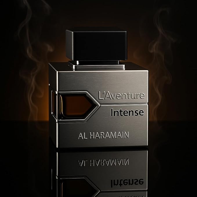Al Haramain L'Aventure Intense for Men Eau de Parfum Spray, 3.4 Ounce