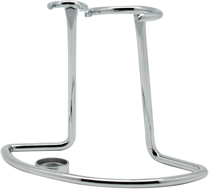 Stainless Steel Shaving Brush Stand and Shaving Razor Holder Brush Bowl