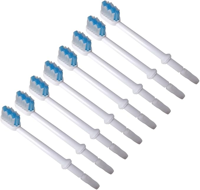 8pcs Replacement Brush Heads for Water Flosser Brush Heads for Oral Irrigator Dental Accessories