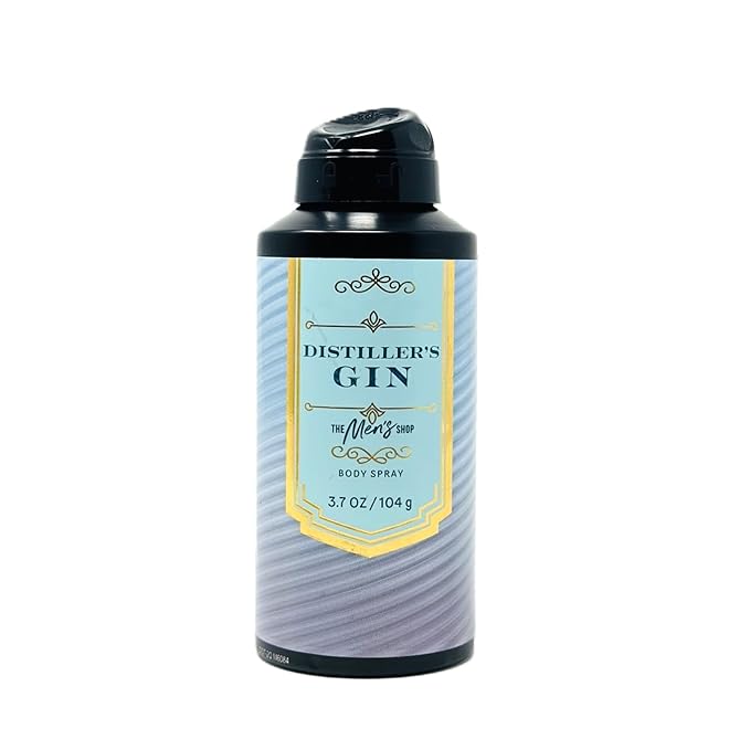 Bath and Body Body Spray for mens (3.7 oz / 104 g, Distiller's Gin)