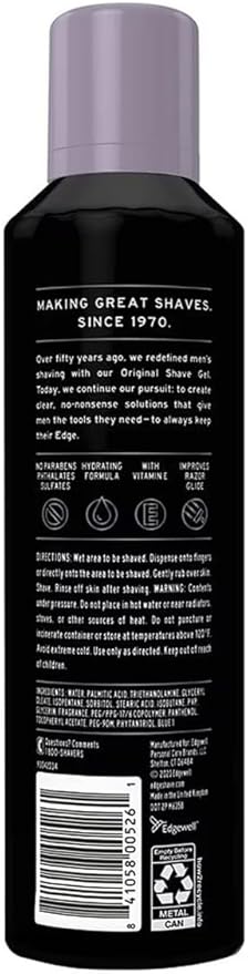 Edge Extra Moisturizing with Vitamin E Shave Gel 7 oz (Pack of 6)