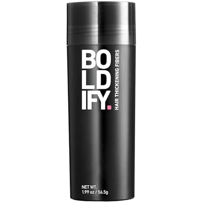 BOLDIFY Hair Fibers (56.5g) - Fill In Thinning and Fine Hair for an Instantly Fuller, Thicker Look - 14 Shades for Women & Men - Light Blonde