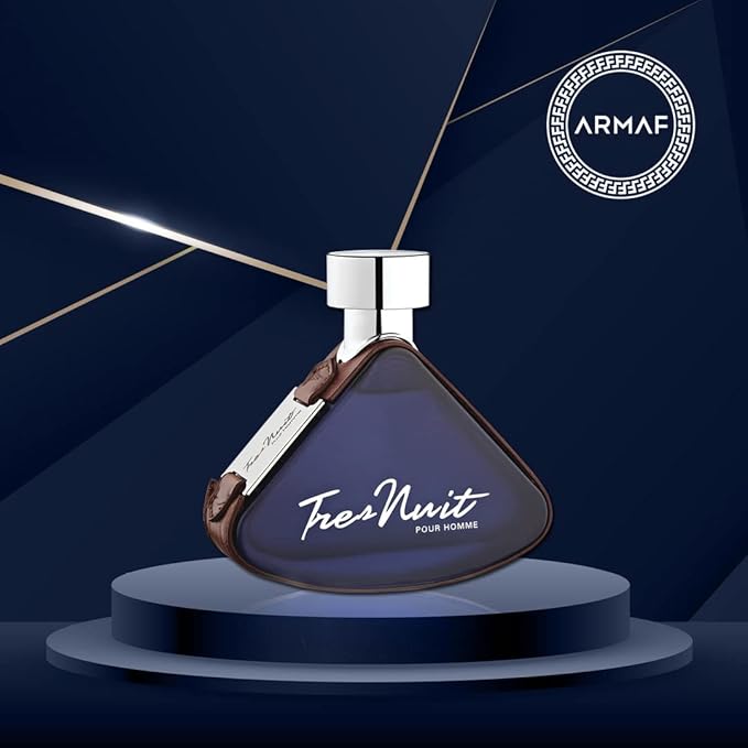 Tres Nuit Pour Homme by Armaf for Men - 3.4 oz EDT Spray