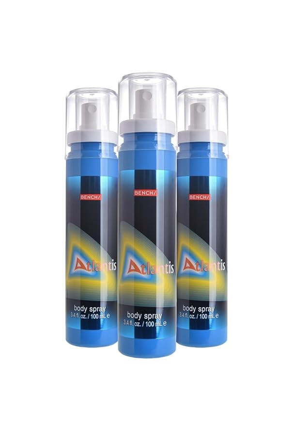 Bench Atlantis Body Spray 100ml (Pack of 3)