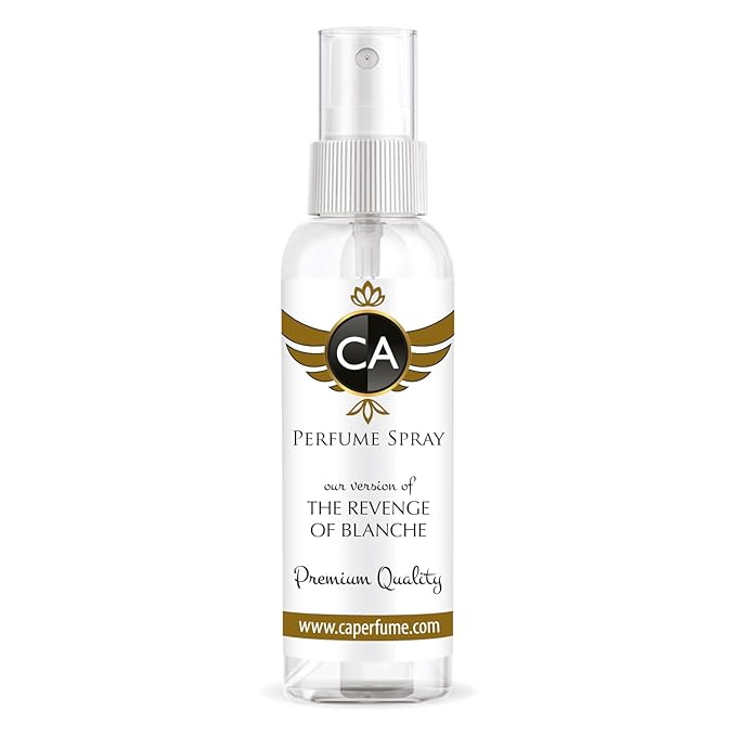 CA Perfume Eco Refill Impression of The Revenge Of Blanche For Women Eau de Parfum Spray Atomizer Bottle 2 Fl Oz/60ml-X1