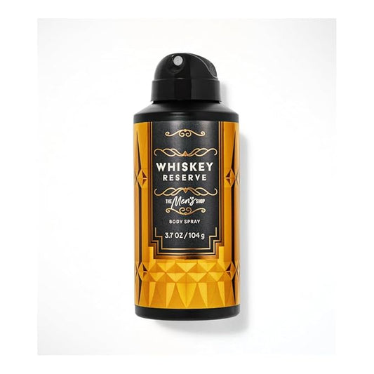 Bath & Body Whiskey Reserve Body Spray, 3.7 oz. / 104 g (Packaging Artwork Styles May Vary)