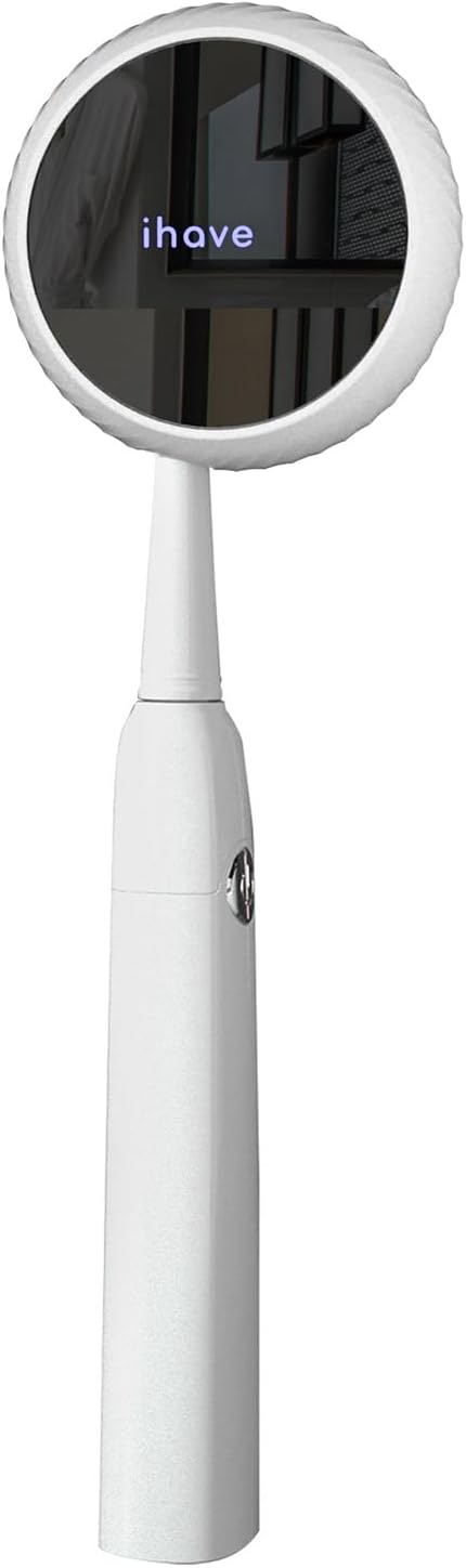 iHave Toothbrush Sanitizer Holder: Auto-Cycle UV Disinfection & Magnetic Wall-Mount for Manual & Electric Brushes | Portable Toothbrush Holders for Home & Apartment,Bathroom Decor & Travel Essential