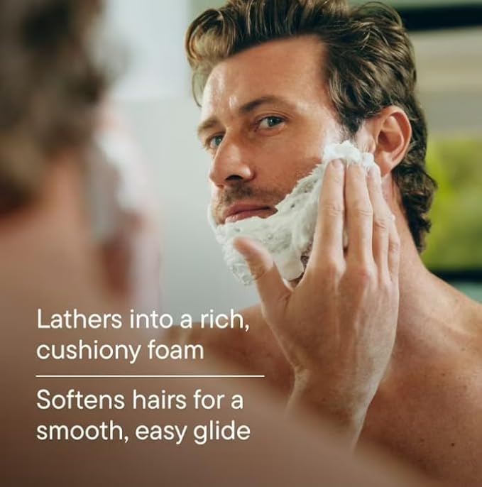 Foaming Shave Gel for Men Harry with Aloe 6.7 oz. Soothes and Cushions Skin for Shaving (Pack Of 1)