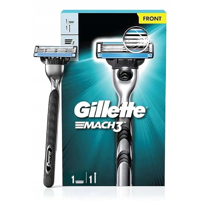 MACH 3 - Handle w/1 Cartridge & Turbo REFILLABLE Razor