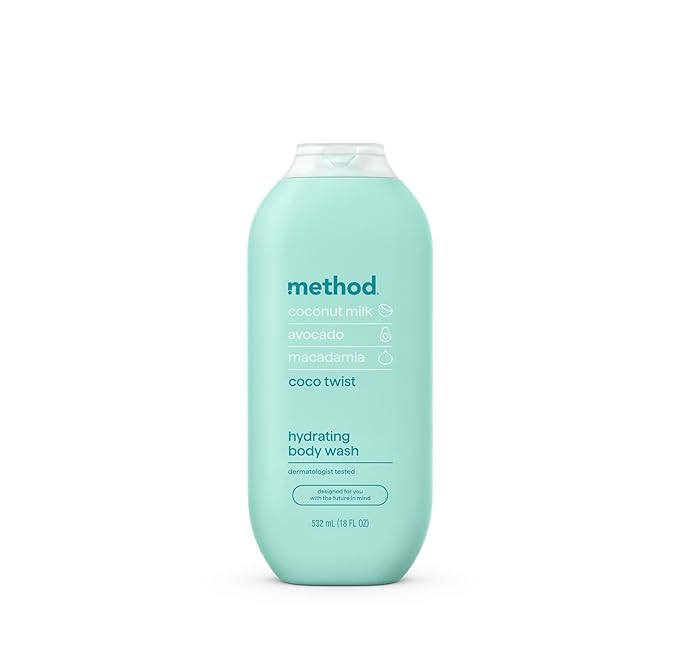 Method Body Wash, Coco Twist, Coconut Milk + Avocado + Macadamia notes, 18oz
