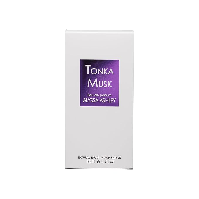 Alyssa Ashley Tonka Musk - Perfumes for Women and Cologne for Men - Long Lasting Amber Fragrance - Mens Cologne - 1.7 oz EDP Spray