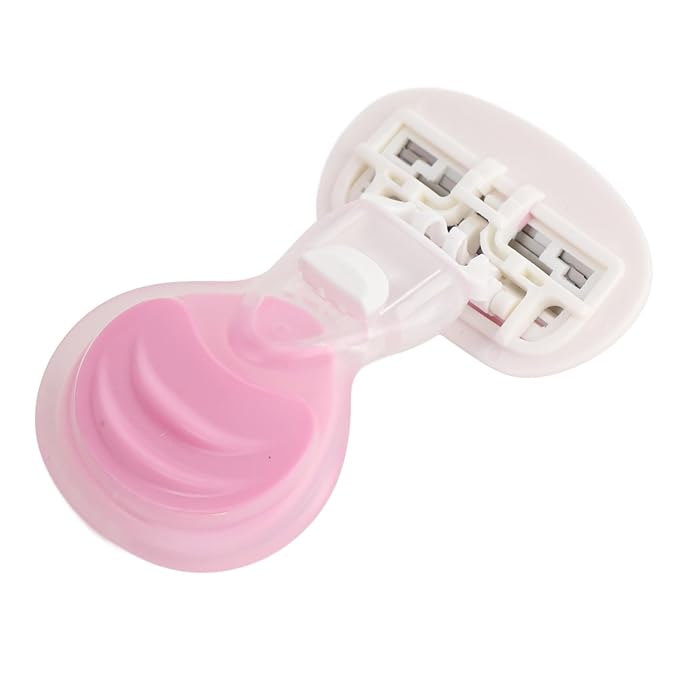 Women Manual Shaving Tool Wide Lubrication Strip 4 Layer Cutter Floating Head Manual Body Hair Trimmer for Arm Leg Armpit