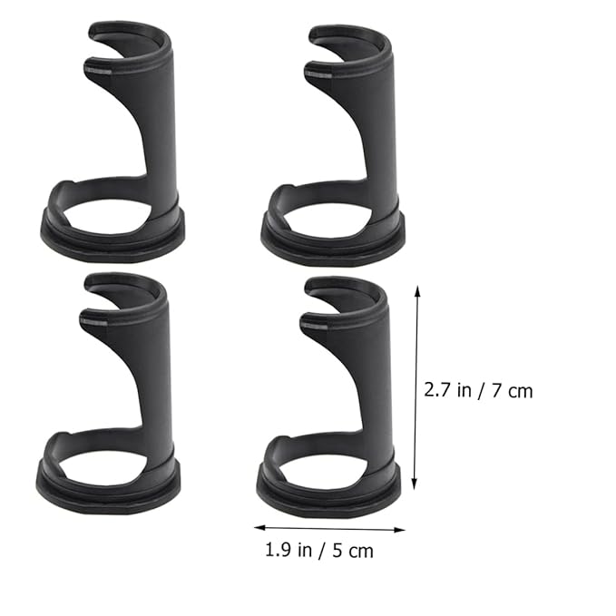 Pp Material Shaving Brush Stand Bowl 4pcs Multiple Brush Rack for Home Decoration