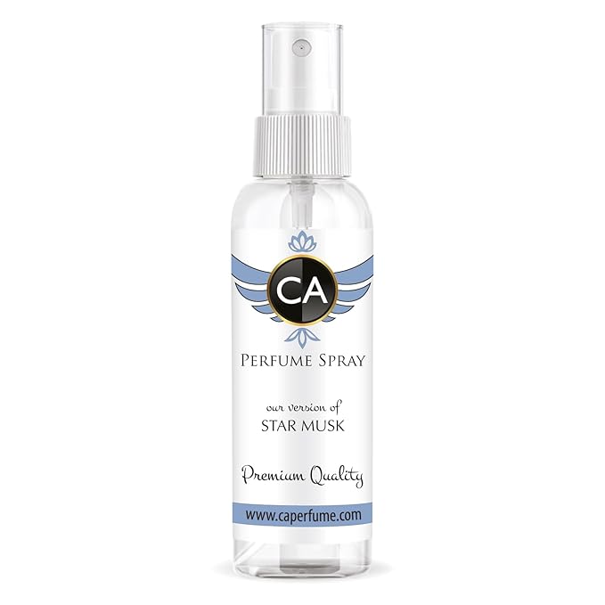 CA Perfume Eco Refill Impression of Star Musk For Women & Men Eau de Parfum Spray Atomizer Bottle 2 Fl Oz/60ml-X1