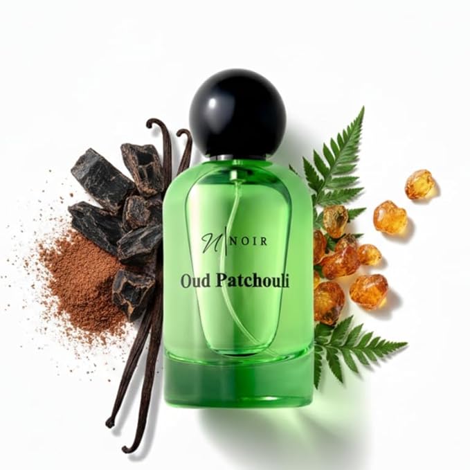NOIR Oud Patchouli EDP Perfume for Women, Long Lasting Women Fragrance with Patchouli, Oud and Vanilla, 100ml / 3.4 fl oz