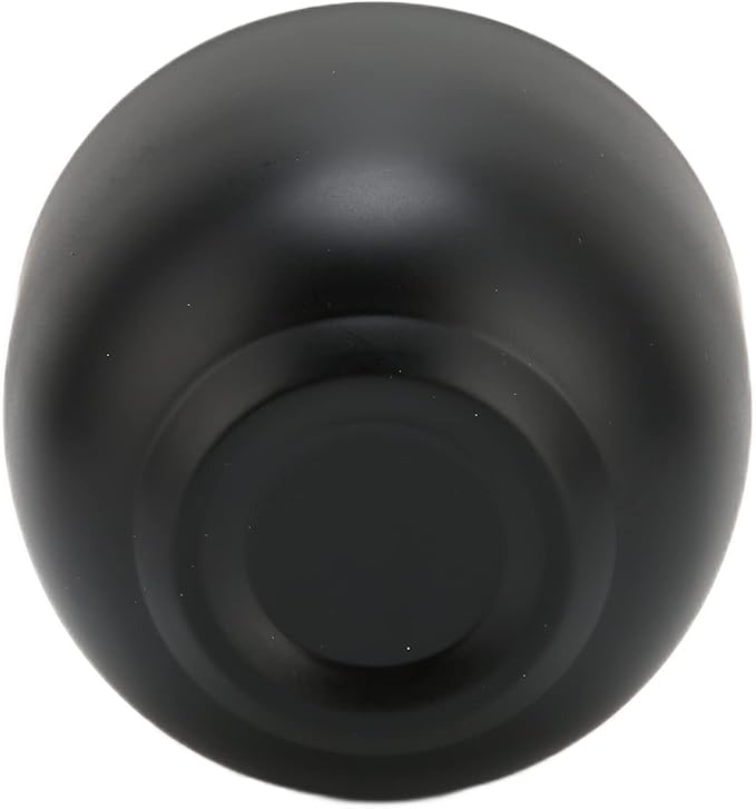 Shaving Bowl, Black Stainless Steel Shaving Foam Bowl, Curved Design Shave Bowl with Anti Slip Bottom for Men's Facial Shaving