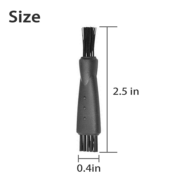 12PCS INVODA Shaver Cleaning Brush Electric Razor Cleaning Brushes for Men Trimmer Hair Remover Shaving Manual Razor Cleaning Brush Replacement Brushes