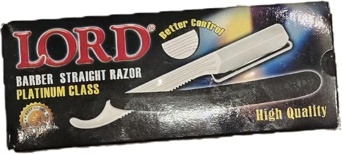 Lord Straight Razor Barber Single Edge Disposable 12 pcs. L01PS