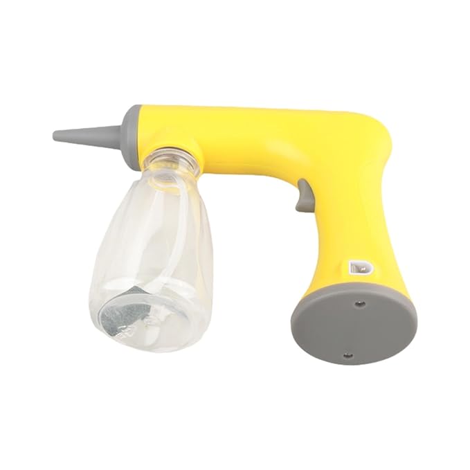Perming Foaming Machine Lather Maker Hot Lather Machine USB Charging for Barber Shop, yellow