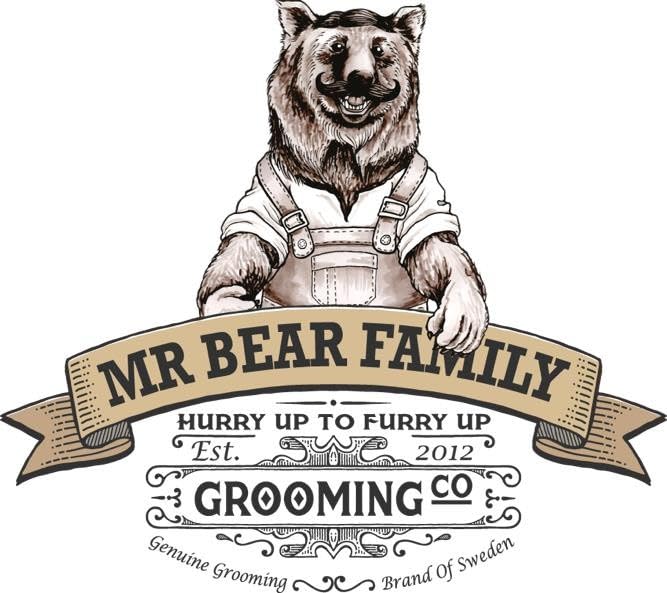 Mr Bear Family Moustache Wax Wilderness – Handlebar Mustache Wax for Men, Moustache Grooming Kit Strong Hold Men’s Beard & Mustache Care Natural Beeswax, Earthy Wood & Lavender, Small Batch Tin, 1 oz