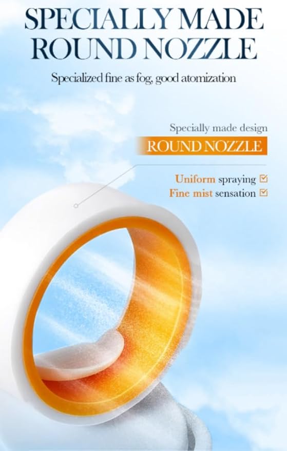 Rice Milk SPF 50+ Refreshing Sunscreen Spray UVA UVB Protection Quick-Drying Water Resistant Body Face Sun Care Mist 12Hr Long Lasting Weightless Non Greasy (3)