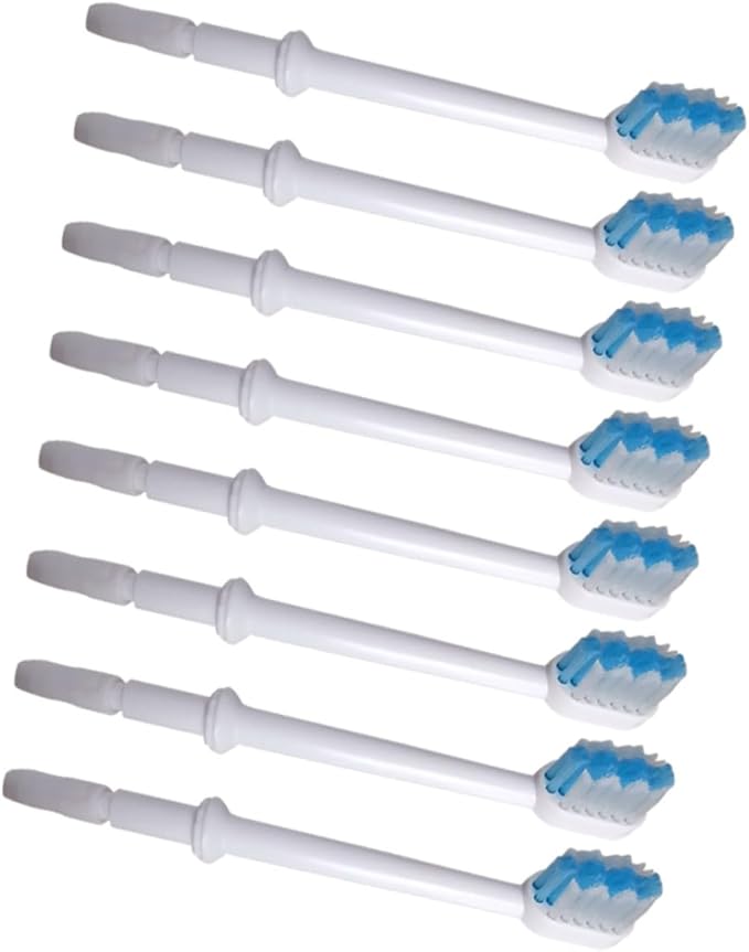 24pcs Replacement Brush Heads for Oral Irrigator Water Toothpick Brush Heads Accessories