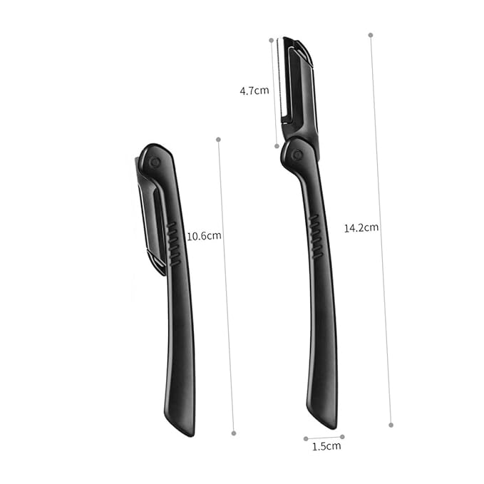 10pcs Portable Eyebrow Trimmer Eyebrow for Precise Grooming Travel-friendly Makeup Tool for Use