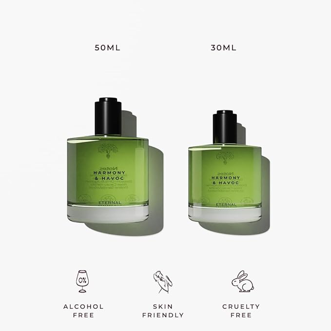 Eternal perfume oils Harmony and Havoc Perfumes for women Insp by G00d Girl Womens Perfume Unisex Concentrated Perfume Oil Long Lasting Perfume for men 1.69 FL Oz with 1 FL Oz (Pack of 2)