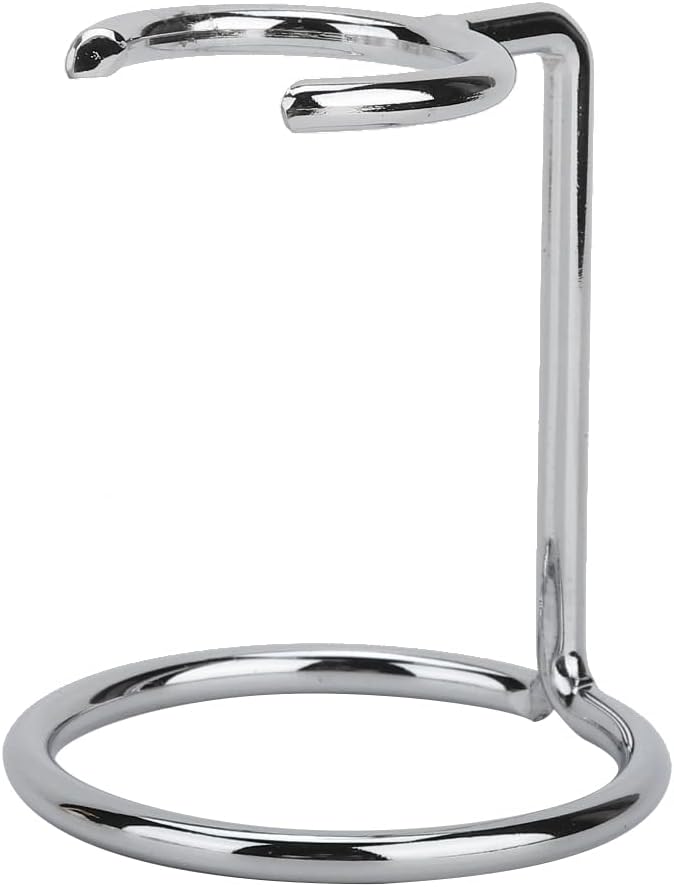 MAVIS LAVEN Stainless Steel Universal Men Shaving Brush Holder Safety Shaving Brush Holder Stand Storage Shaver Kit Organizer