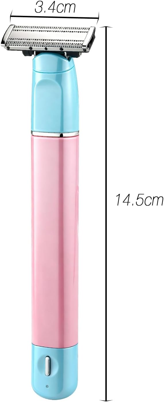 DSP 5-in-1 Electric Razor for Women, Electric Shaver & Trimmer for Women with 4 Combs,Type-C Fast Charge, Cordless Ladies Grooming Kit for Legs, Underarms, Bikini Line, Arms & Eyebrows