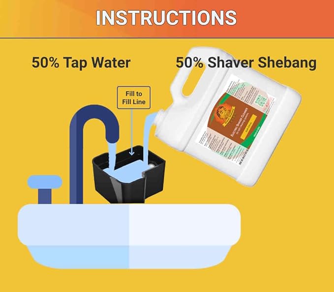 18 LAMDASH WES4L03 cleaner concentrate replacements—36 months of clean shaving by Shaver Shebang NextGen