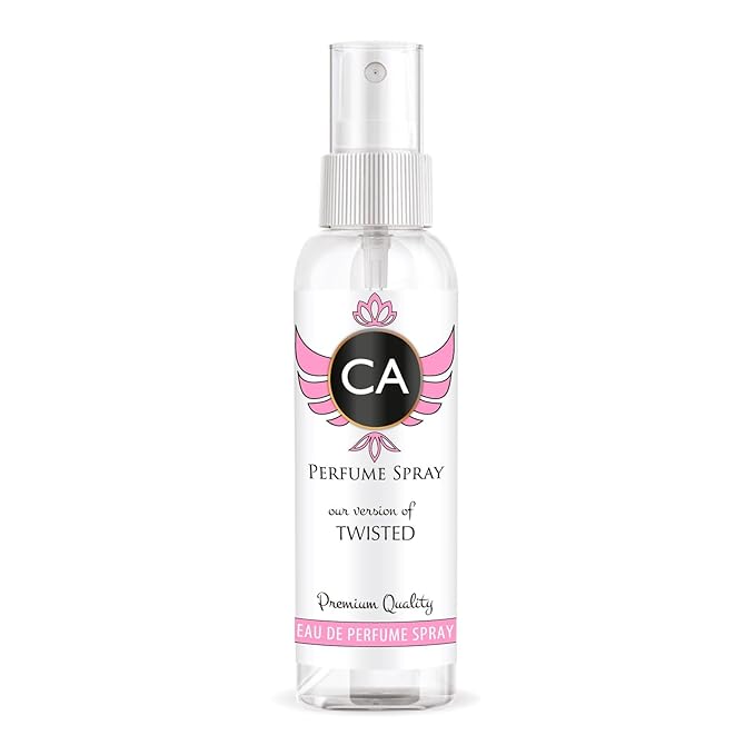 CA Perfume Eco Refill Impression of Twisted for Women Amber Vanilla Long Lasting Fragrance Eau De Parfum 2 Fl Oz 60ml