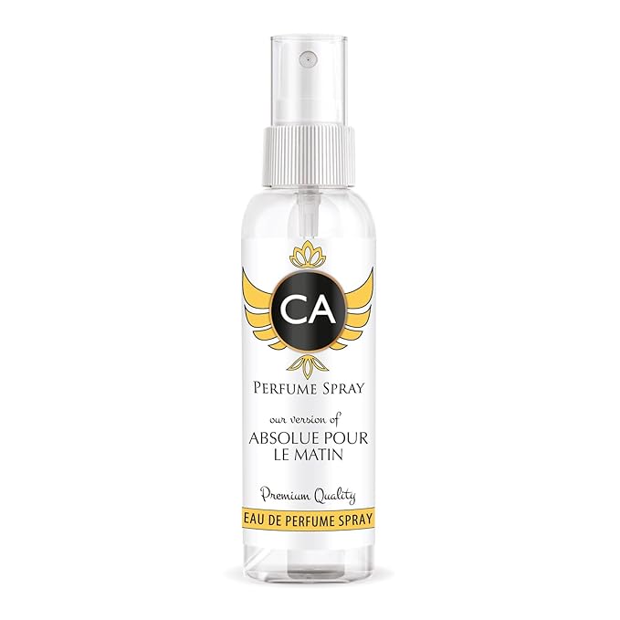 CA Perfume Eco Refill Impression of Absolue Pour Le Matin for Women Citrus Aromatic Long Lasting Fragrance Eau De Parfum 2 Fl Oz 60ml