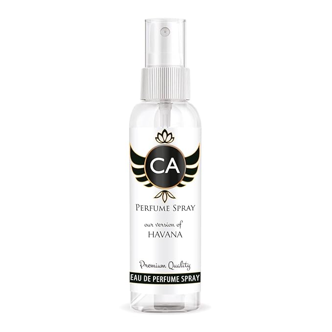 CA Perfume Eco Refill Impression of Havana for Men Amber Spicy Long Lasting Fragrance Eau De Parfum 2 Fl Oz 60ml