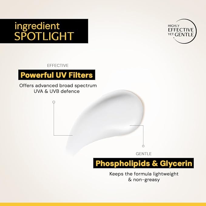 Deconstruct Face Gel Sunscreen In - Vivo Tested SPF 50 + and PA+++ | For oily, combination & normal skin | Matte, Lightweight & Airy, Non-greasy | For Men & Women - 50g