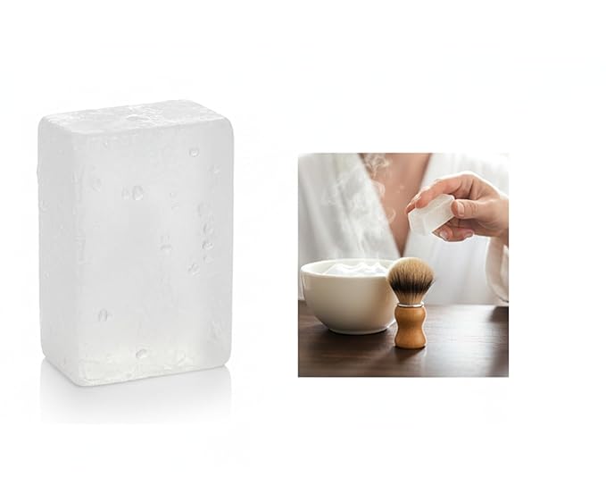 Alum Block for Men & Women | Traditional Shaving Alum Stone | Unscented | For Shaving & Daily Grooming Use | Pack of 3 (100 g Each)