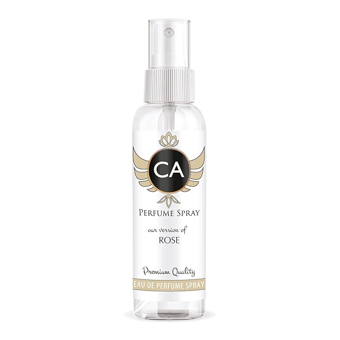 CA Perfume Eco Refill Impression of Rose for Unisex Floral Woody Musk Long Lasting Fragrance Eau De Parfum 2 Fl Oz 60ml