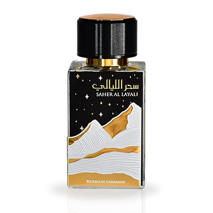 Ard Al Zaafaran Saher Al Layali Eau de Parfum Spray for Men, 3.4 Ounce