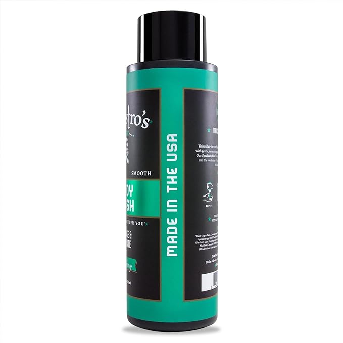 Maestro's Classic BATH WASH - Conditioning Bath Wash, Cleans and Hydrates, Speakeasy Blend, 16 Ounce