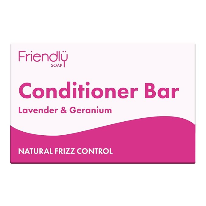 FRIENDLY SOAP Lavender Geranium Conditioner Bar, 95 GR
