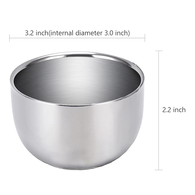 Straight Razor stand With Perfect double layer stainless steel Shaving Soap Bowl and Shaving Brush Natural Solid Wood Handle