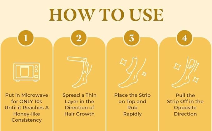 MOOM Organic Hair Removal Sugar Wax for Men with Aloe Vera & Chamomile – Soft Wax for Sensitive Skin & Men Hair - Perfect for Back, Chest, Eyebrow & Body - 12 oz Jar (Strips & Sticks NOT Included)
