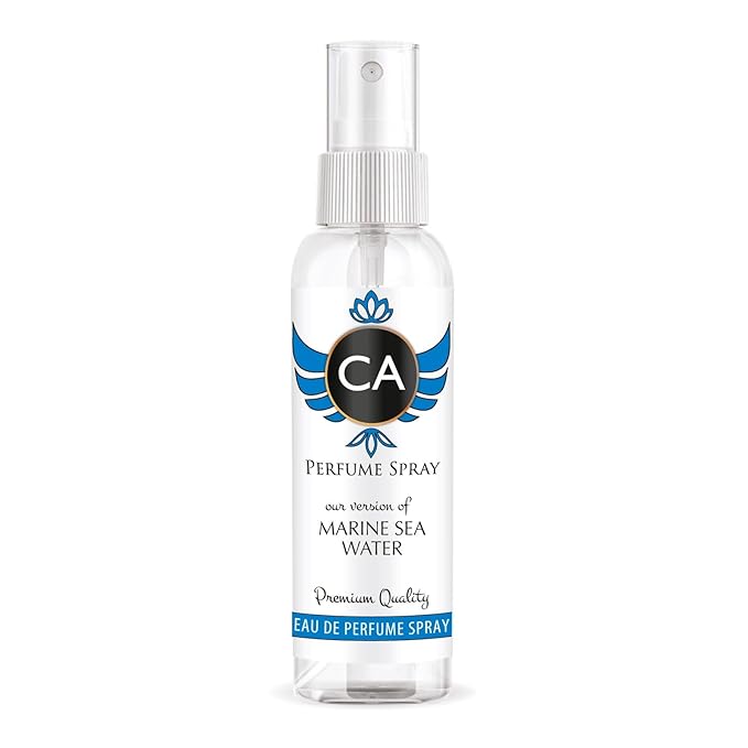 CA Perfume Eco Refill Impression of Marine Sea Water for Unisex Aromatic Long Lasting Fragrance Eau De Parfum 2 Fl Oz 60ml