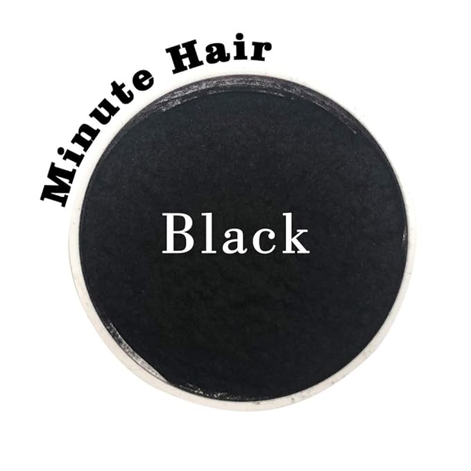 Biggie Sized 57 Gram Bottle Full Of Minute Hair Fibers. Hi Grade Hair Building Fibers. Gargantuan Amount of BLACK Fibers Inside A Compact Size Refillable Bottle. Choose Your Color.