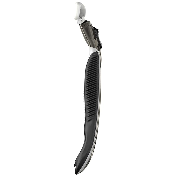 ShaveMOB 6-Blade Men's Razor Kit (Flex Head Handle + 12 Refills) (No Trimmer) - The Caveman Shaving Kit