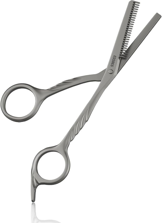 Beard Scissors with comb small mustache trimming eyebrow grooming kit